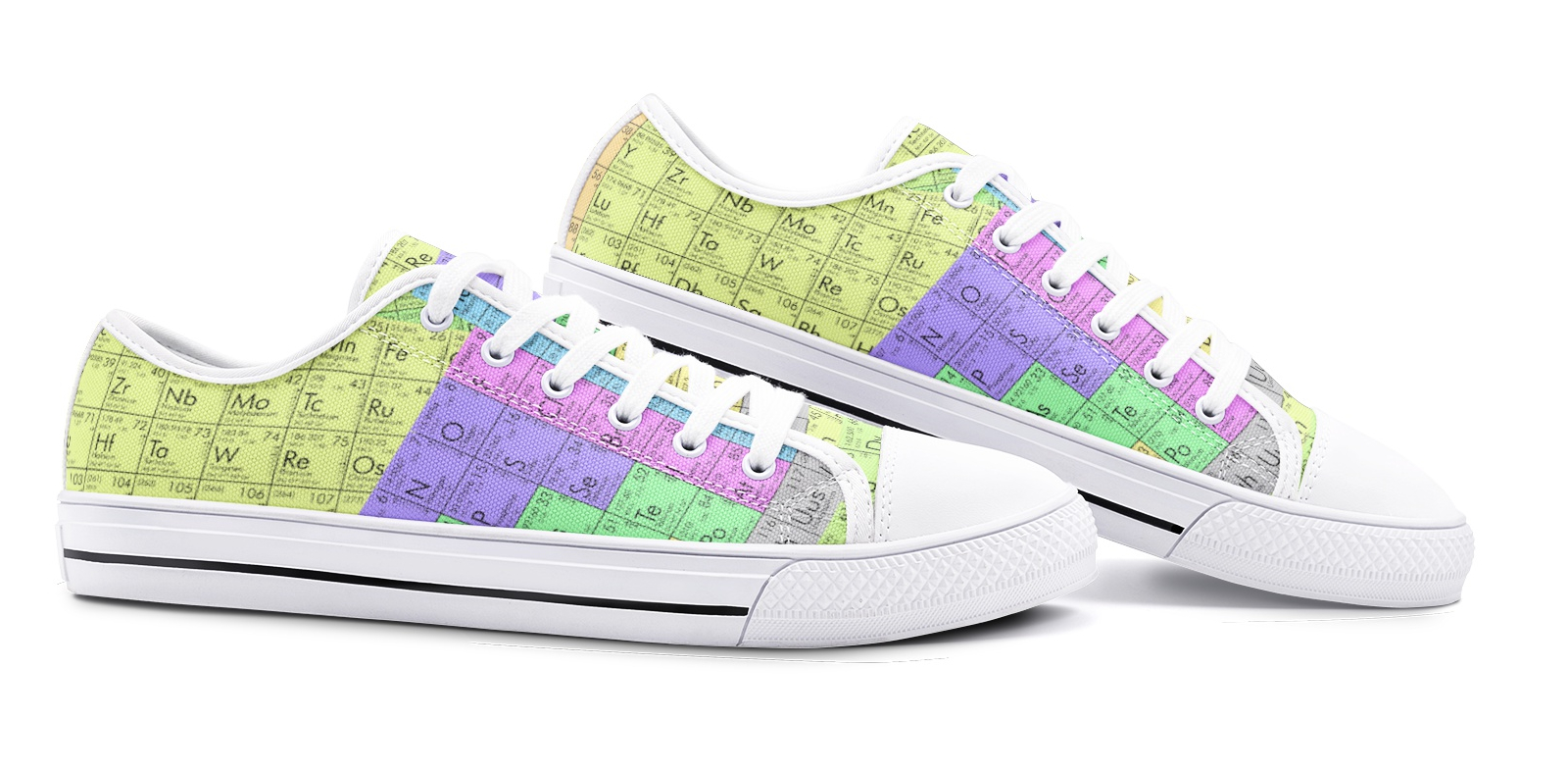 Periodic Table of Elements Shoes